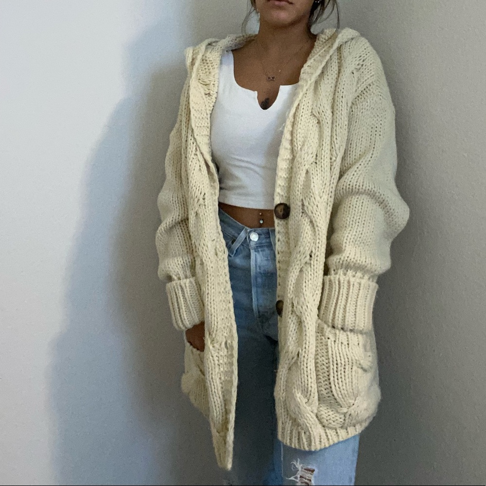Chunky Knit Cardigan